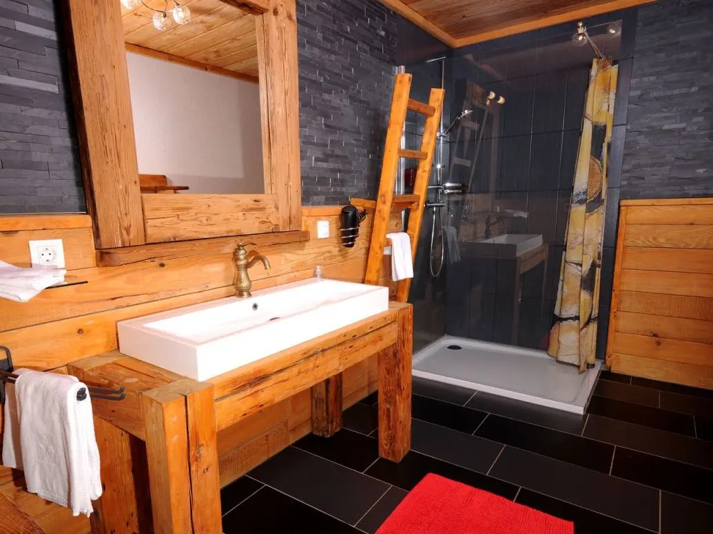 Almchalet Dorfblick, Mühlbach am Hochkönig: bathroom