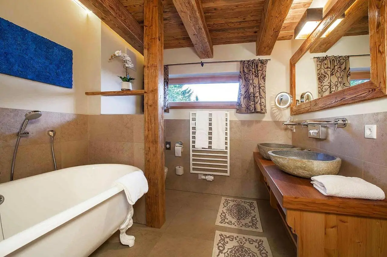 Chalet Edelweissalm, Königsleiten: bathroom