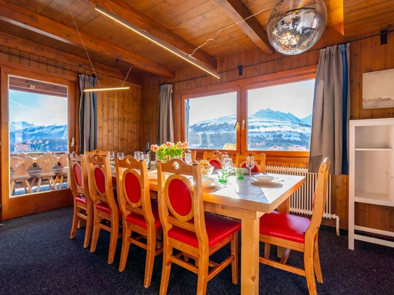 Chalet H Königsleiten, Königsleiten: dining area