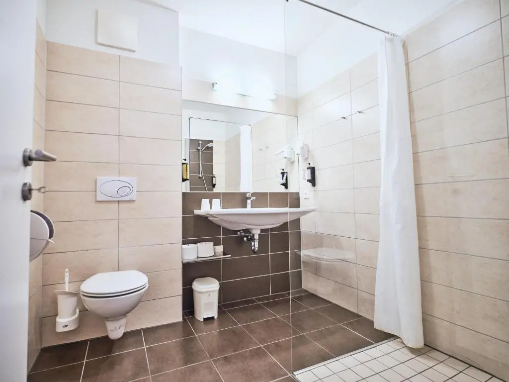 Hotel Grafenberg Resort, Wagrain: bathroom